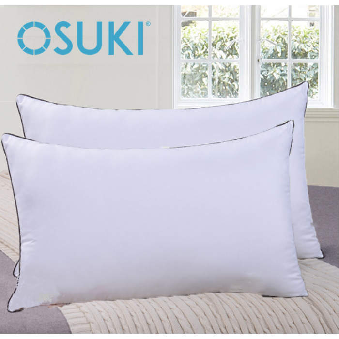 Osuki 2pcs Five Star Hotel Bedding Cotton Pillow