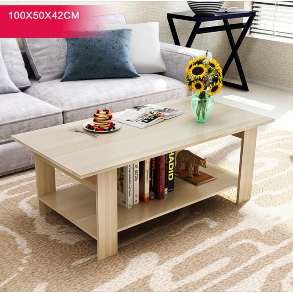 OSUKI Japan Quality Modern Coffee Table 100 x 50cm (Cherry Wood)