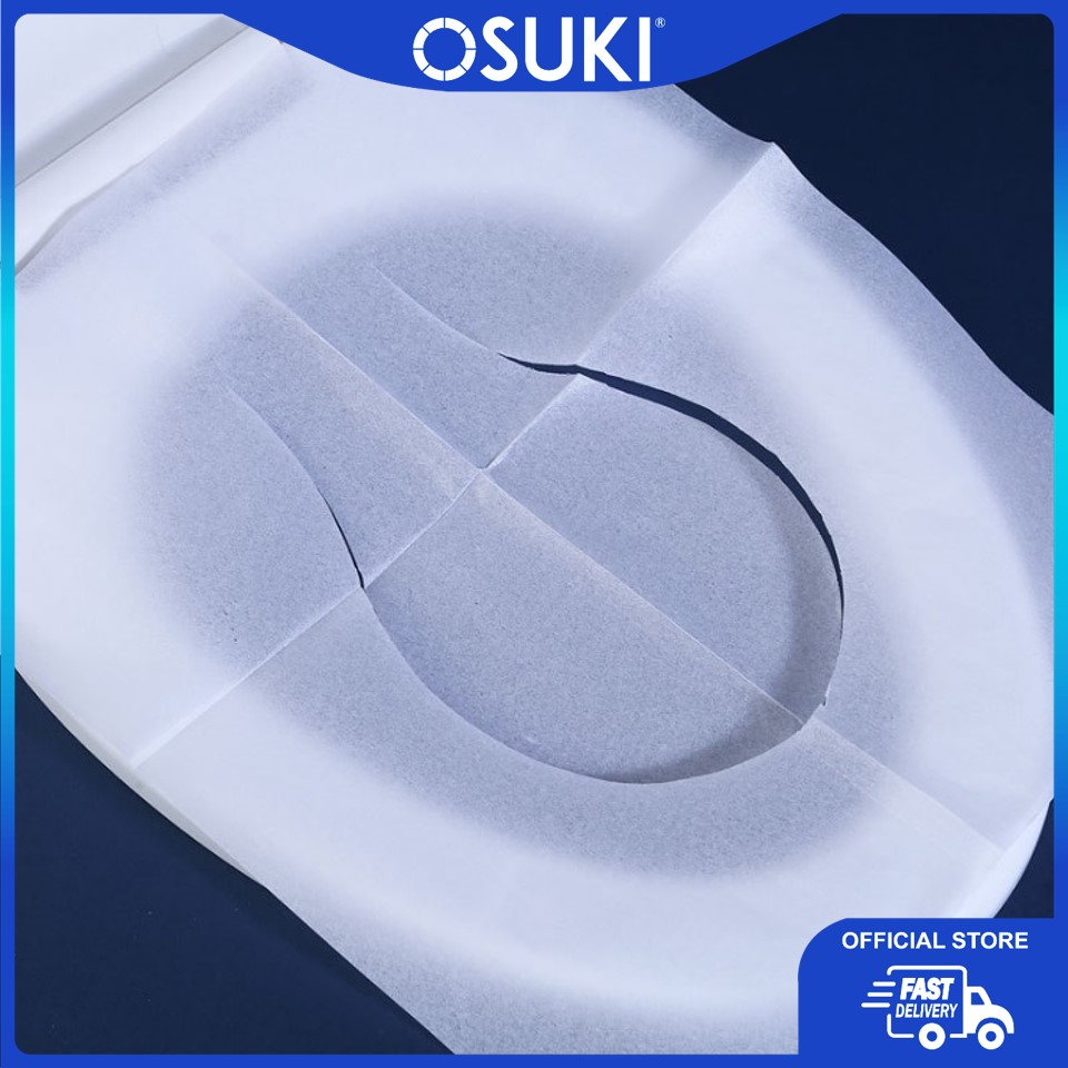OSUKI (200pcs/pack) Disposable Toilet Seat Cover Paper Pocket Size